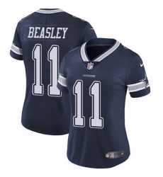 Womens Nike Dallas Cowboys 11 Cole Beasley Elite Navy Blue Team Color NFL Jersey