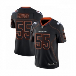 Men Nike Denver Broncos 55 Bradley Chubb Limited Lights Out Black Rush NFL Jersey