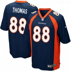 Men Nike Denver Broncos 88 Demaryius Thomas Game Navy Blue Alternate NFL Jersey