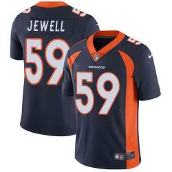 Nike Broncos 59 Josey Jewell Navy Alternate Vapor Untouchable Limited Jersey