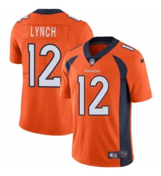 Nike Broncos #12 Paxton Lynch Orange Team Color Youth Stitched NFL Vapor Untouchable Limited Jersey