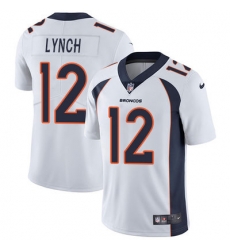 Nike Broncos #12 Paxton Lynch White Youth Stitched NFL Vapor Untouchable Limited Jersey