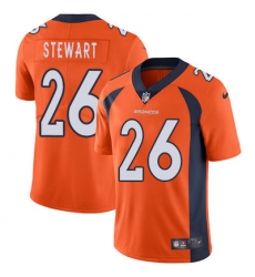 Nike Broncos #26 Darian Stewart Orange Team Color Youth Stitched NFL Vapor Untouchable Limited Jersey