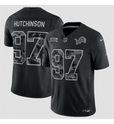 Men Detroit Lions 97 Aidan Hutchinson Black F U S E 2026 Salute to Service Limited Stitched Football Jersey Men Detroit Lions 97 Aidan Hutchinson Black F U S E 2026 Salute to Service Limited Stitched Football Jersey