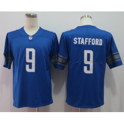 Nike Lions 9 Matthew Stafford Blue Vapor Untouchable Limited Jersey