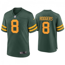 Men Green Bay Packers 8 Amari Rodgers Alternate Limited Green Jersey