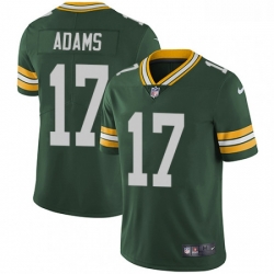 Men Nike Green Bay Packers 17 Davante Adams Green Team Color Vapor Untouchable Limited Player NFL Jersey