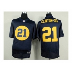 Nike Green Bay Packers 21 Ha Ha Clinton-Dix blue Elite NFL Jersey