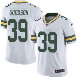 Nike Packers #39 Demetri Goodson White Mens Stitched NFL Limited Rush Jersey