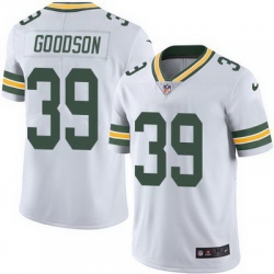 Nike Packers #39 Demetri Goodson White Mens Stitched NFL Vapor Untouchable Limited Jersey