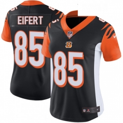 Womens Nike Cincinnati Bengals 85 Tyler Eifert Elite Black Team Color NFL Jersey