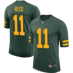 Youth Green Bay Packers 11 Jayden Reed Rush Vapor Untouchable Stitched Jersey