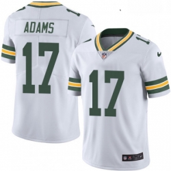 Youth Nike Green Bay Packers 17 Davante Adams Elite White NFL Jersey