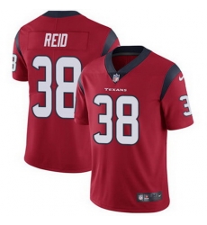 Nike Texans #38 Justin Reid Red Alternate Mens Stitched NFL Vapor Untouchable Limited Jersey