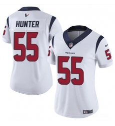 Women Houston Texans 55 Danielle Hunter White Vapor Untouchable Limited Stitched Jersey
