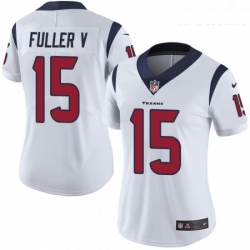 Womens Nike Houston Texans 15 Will Fuller V Limited White Vapor Untouchable NFL Jersey