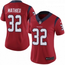 Womens Nike Houston Texans 32 Tyrann Mathieu Game Red Alternate NFL Jersey