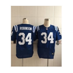 nike nfl jerseys indianapolis colts 34 robinson blue[Elite][robinson]