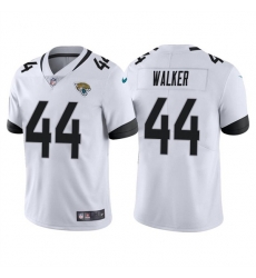 Men Jacksonville Jaguars 44 Travon Walker White Vapor Untouchable Limited Stitched Jersey