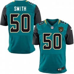 Men Nike Jacksonville Jaguars 50 Telvin Smith Teal Green Team Color Vapor Untouchable Elite Player NFL Jersey