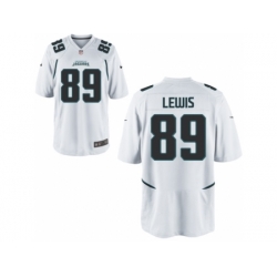 Nike Jacksonville Jaguars 89 Marcedes Lewis White Game NFL Jersey