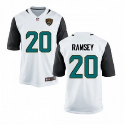 Nike Jaguars 20 Jalen Ramsey Teal White Team Color Mens Stitched NFL Elite Jersey