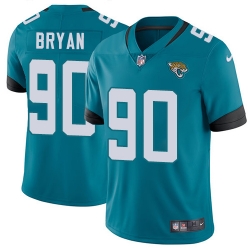 Nike Jaguars #90 Taven Bryan Teal Green Alternate Men Stitched NFL Vapor Untouchable Limited Jersey