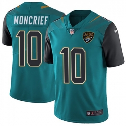 Youth Nike Donte Moncrief Jacksonville Jaguars Limited Teal Vapor Untouchable Team Color Jersey