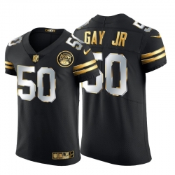 Kansas City Chiefs 50 Willie Gay Jr  Men Nike Black Edition Vapor Untouchable Elite NFL Jersey