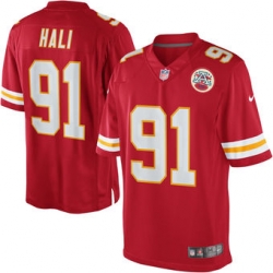 Mens Kansas City Chiefs Tamba Hali Nike Red Team Color Limited Jersey