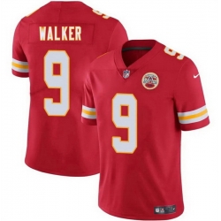 Youth Kansas City Chiefs  9 Kenneth Walker III Red Vapor Untouchable Limited Stitched Football Jersey