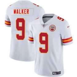 Youth Kansas City Chiefs  9 Kenneth Walker III White Vapor Untouchable Limited Stitched Football Jersey