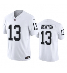 Men Las Vegas Raiders 13 Hunter Renfrow White 2023 F U S E Vapor Untouchable Stitched Football Jersey