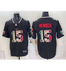 Men Las Vegas Raiders  15 Fernando Mendoza Black F U S E  Mexico Vapor Untouchable Limited Stitched Football Jersey