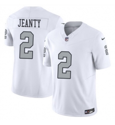Men Las Vegas Raiders 2 Ashton Jeanty White 2026 F U S E Color Rush Vapor Untouchable Limited Stitched Football Jersey Men Las Vegas Raiders 2 Ashton Jeanty White 2026 F U S E Color Rush Vapor Untouchable Limited Stitched Football Jersey