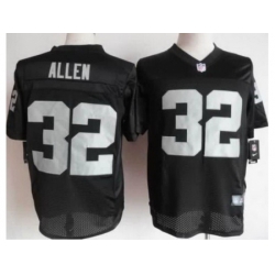 Nike Oakland Raiders 32 Marcus Allen Black Elite NFL Jersey