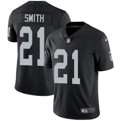 Nike Raiders #21 Sean Smith Black Team Color Mens Stitched NFL Vapor Untouchable Limited Jersey