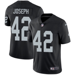 Nike Raiders #42 Karl Joseph Black Team Color Mens Stitched NFL Vapor Untouchable Limited Jersey