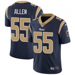 Nike Rams #55 Brian Allen Navy Blue Team Color Mens Stitched NFL Vapor Untouchable Limited Jersey