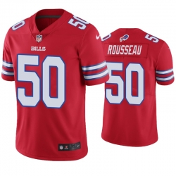 Ｍen Nike Buffalo Bills Gregory Rousseau 50 Rush Limited Jersey