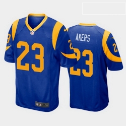 men cam akers los angeles rams royal game jersey 