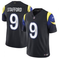 Women Los Angeles Rams 9 Matthew Stafford Black 2025 F U S E   Rivalries Vapor Limited Stitched Jersey