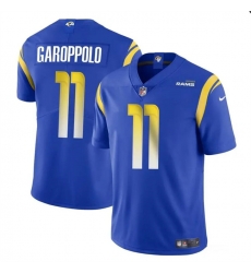 Youth Los Angeles Rams 11 Jimmy Garoppolo Blue Vapor Untouchable Stitched Football Jersey