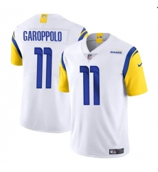 Youth Los Angeles Rams 11 Jimmy Garoppolo White Vapor Untouchable Stitched Football Jersey
