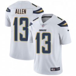 Men Nike Los Angeles Chargers 13 Keenan Allen White Vapor Untouchable Limited Player NFL Jersey