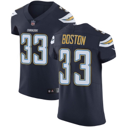 Nike Chargers #33 Tre Boston Navy Blue Team Color Mens Stitched NFL Vapor Untouchable Elite Jersey