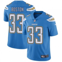 Youth Nike Chargers #33 Tre Boston Electric Blue Alternate Stitched NFL Vapor Untouchable Limited Jersey