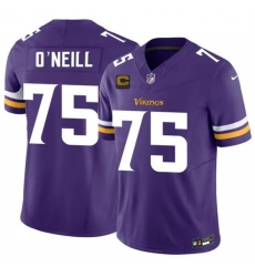 Men Minnesota Vikings 75 Brian O Neill White 2026 F U S E 4 Star C Patch Vapor Untouchable Limited Stitched Jersey Men Minnesota Vikings 75 Brian O Neill White 2026 F U S E 4 Star C Patch Vapor Untouchable Limited Stitched Jersey