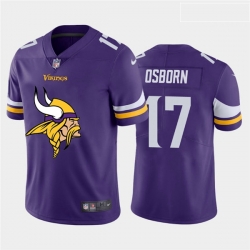 Nike Vikings 17 K J  Osborn Purple Team Big Logo Vapor Untouchable Limited Jersey