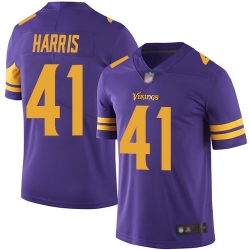 Vikings 41 Anthony Harris Purple Men Stitched Football Limited Rush Jersey